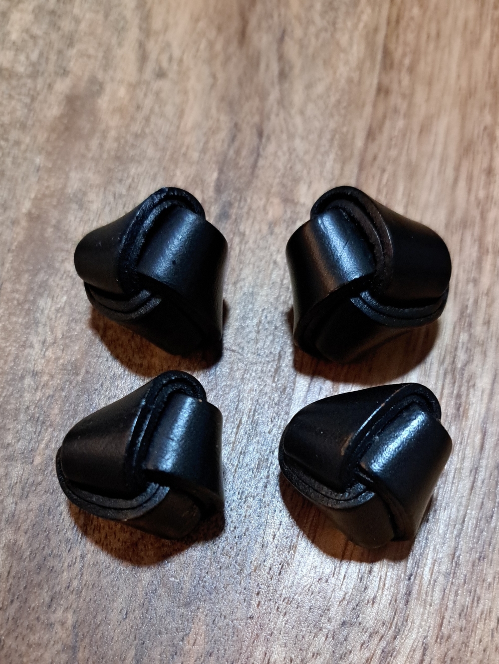 FREE w Purchase 4 Leather Knot Buttons